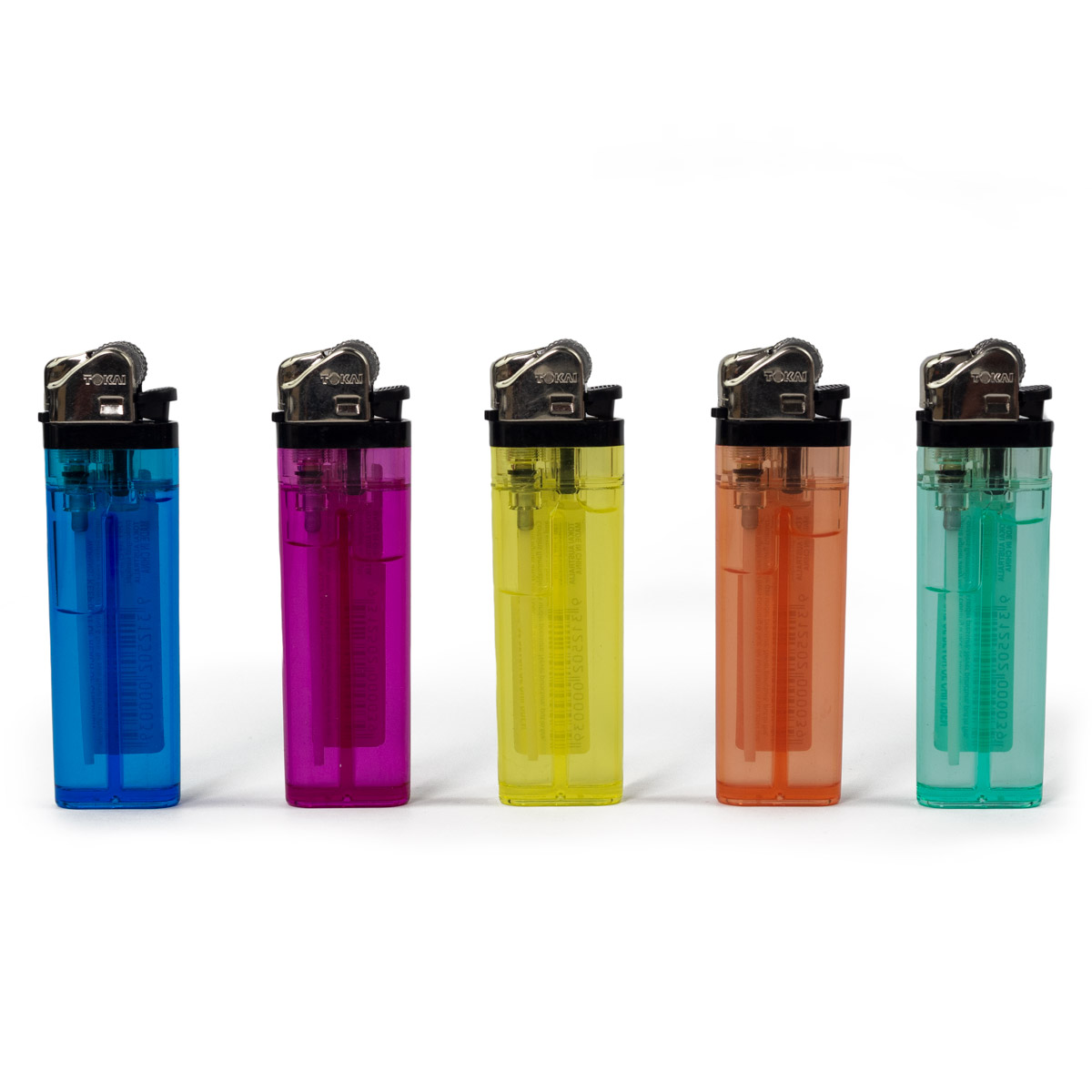 Tokai M13 TC5 transparent colour flint lighter range