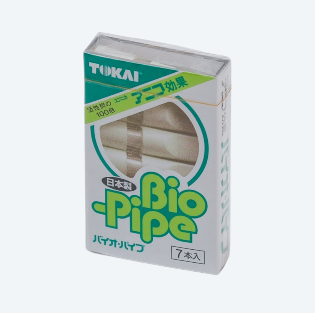 Tokai Bio Pipe cigarette filter tips in retail packaging cropped
