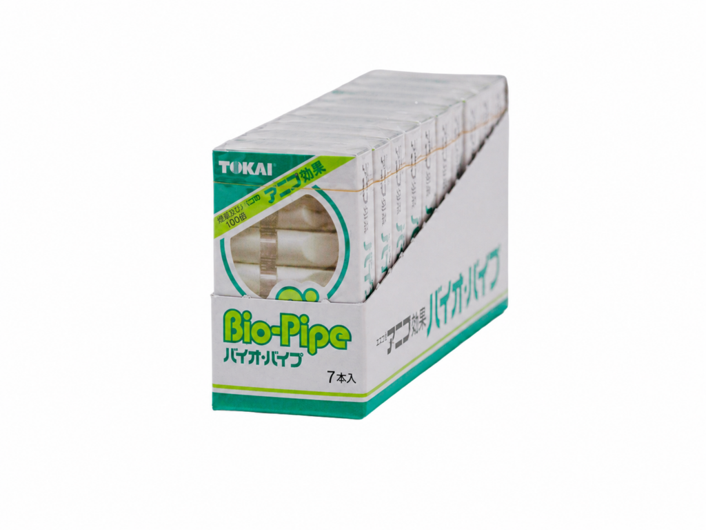 Tokai Bio Pipe display tray containing ten retail packs